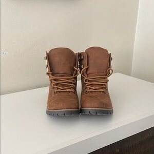 Cliffs by WHITE MOUNTAIN Brown Combat Boots